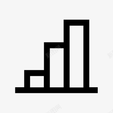 条形素材图表条形图数据图标图标