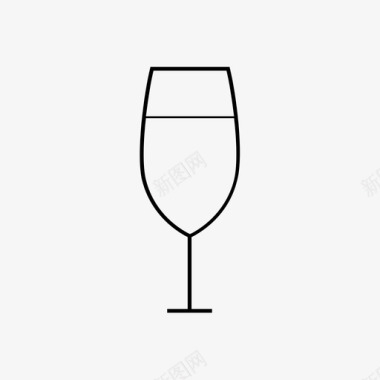 饮料杯杯子酒饮料杯图标图标