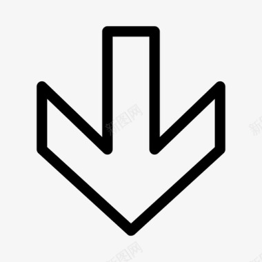 向左旋转向下箭头向下箭头图标图标