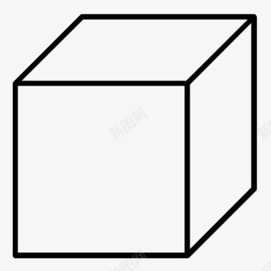 立方体长方体图案图标图标