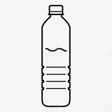 水瓶500毫升液体图标图标