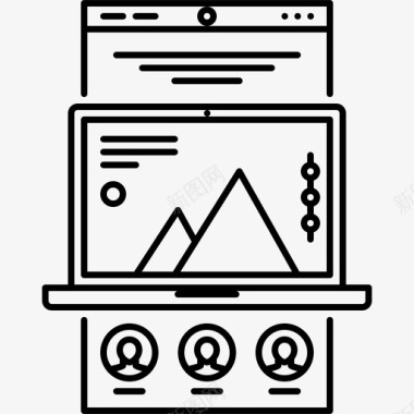 新收获登陆页界面程序图标图标