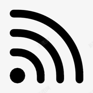 WiFi无线WiFi网络rss热点信号图标图标