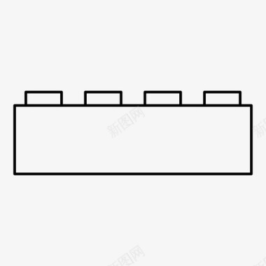 漂浮积木素材乐高积木边积木八图标图标