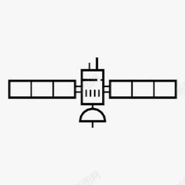 卫星通讯矢量素材卫星通讯探险家图标图标