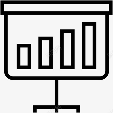 演示教学法图形演示业务演示黑板图标图标