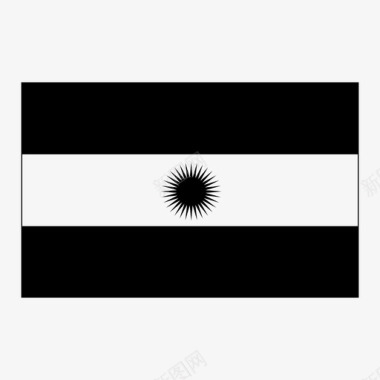 阿根廷国旗国家国旗图标图标