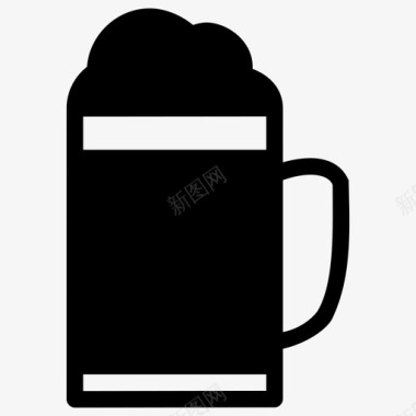 泰山啤酒标志啤酒啤酒杯饮料图标图标