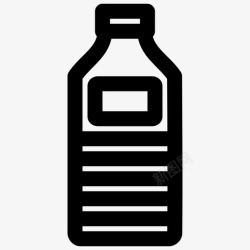 水瓶牛奶瓶瓶子饮料好瓶子图标高清图片