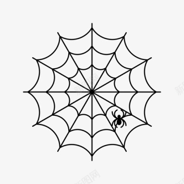 素材蜘蛛网蜘蛛网蛛网网图标图标