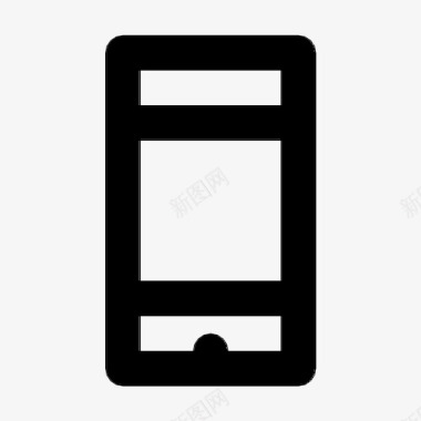 iPhone模板智能手机通话设备图标图标