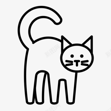 可爱动物拟人猫动物可爱图标图标