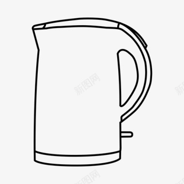 茶壶装饰素材电水壶茶茶壶图标图标