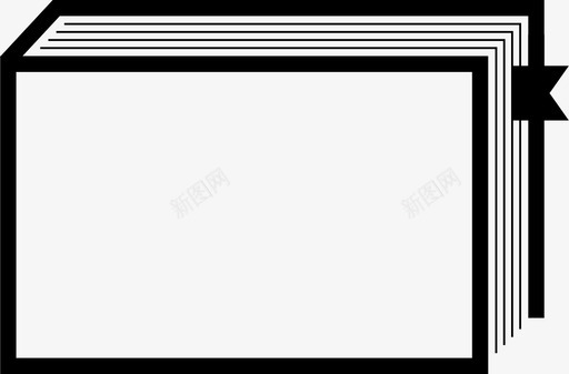 空白书封面书书店封面图标图标