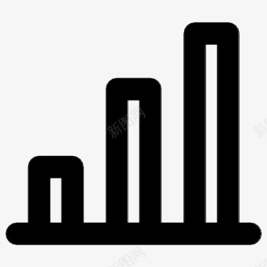 icon统计条形图分析业务图标图标