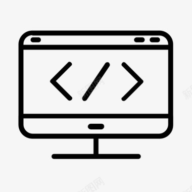 HTML5代码html代码计算机图标图标