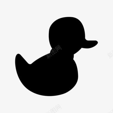 鸭子动物布兰特图标图标
