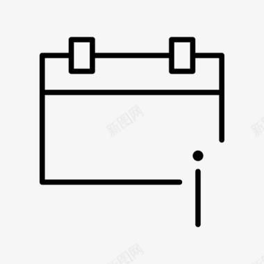 日记事件信息日历事件计划器图标图标