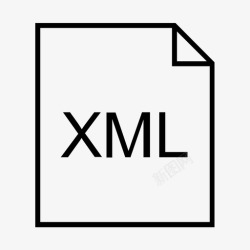 XML的扩展xml数据数据表图标高清图片