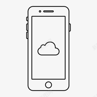 苹果6屏幕iphone应用程序icloud图标图标