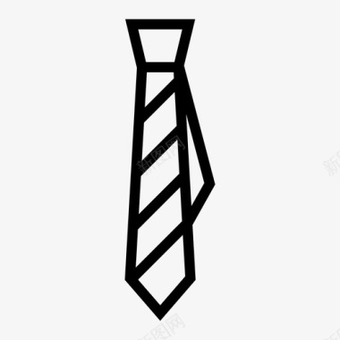 领带商务领带男士领带图标图标
