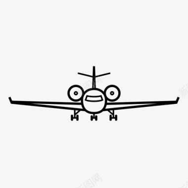 通勤私人飞机航空公司通勤飞机图标图标