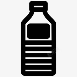 水瓶牛奶瓶瓶子饮料好瓶子图标高清图片