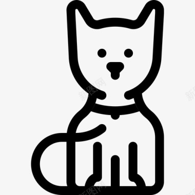 猫动物万圣节图标图标