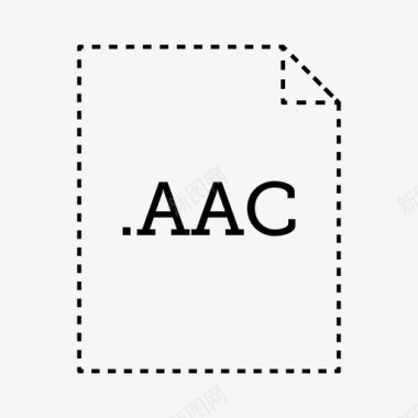 文档粉碎机aac文件文档文件类型图标图标