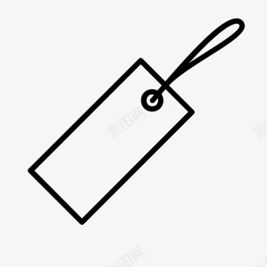 摇摆标签时尚标签礼物标签图标图标