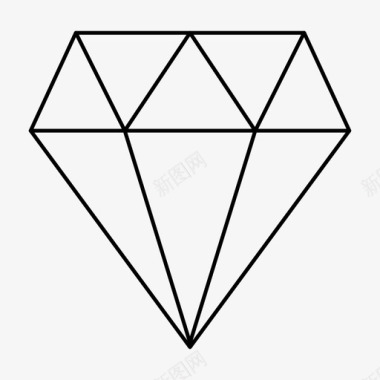 常用网络软件图标钻石订婚珠宝图标图标