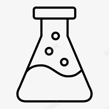 教育程度锥形烧瓶化学制品锥形瓶图标图标