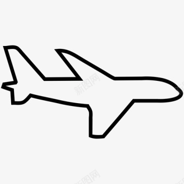 飞机旅行商务图标图标