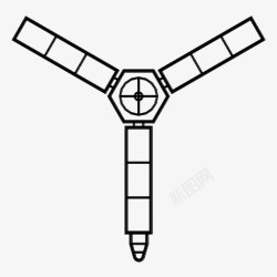 核动力朱诺卫星木星美国航天局图标高清图片