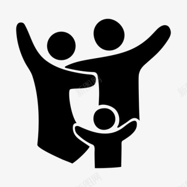 小家庭家庭家庭成员幸福家庭图标图标