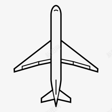 公司标志设计飞机航空公司喷气式飞机图标图标