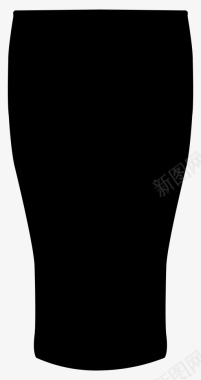 比利时啤酒杯品脱杯啤酒杯饮料杯图标图标