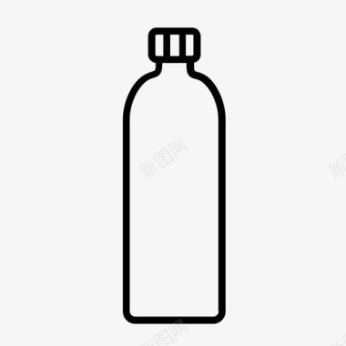 瓶子玻璃瓶水瓶玻璃瓶果汁图标图标