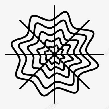 素材蜘蛛网蜘蛛网万圣节十月图标图标