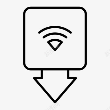 互联网wifi互联网信号wifi图标图标