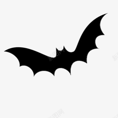 蝙蝠黑暗飞翔图标图标