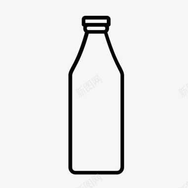 瓶子玻璃瓶奶瓶玻璃瓶果汁图标图标