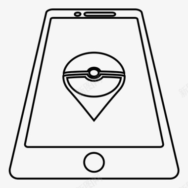 海胆球pokemongo球游戏图标图标