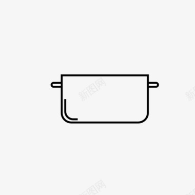 排骨汤锅锅烹饪晚餐图标图标