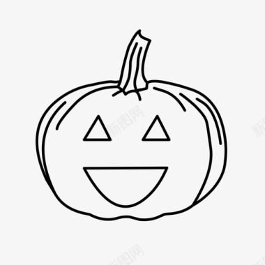 jackolanternjacko灯笼秋天图标图标