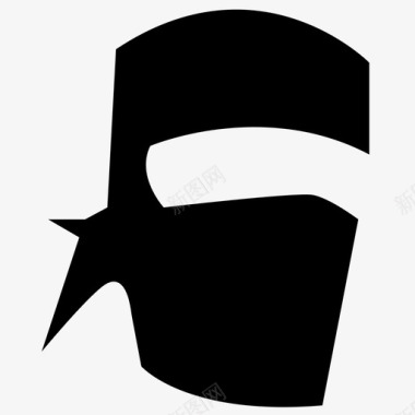 面具男忍者刺客面具图标图标