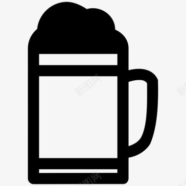 泰山啤酒标志啤酒啤酒杯饮料图标图标