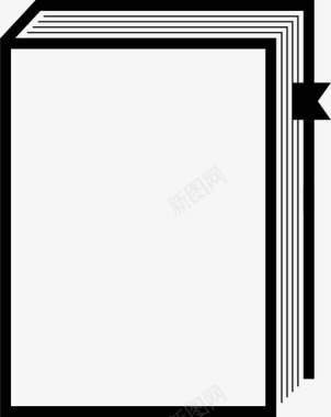 空白书封面书书店封面图标图标