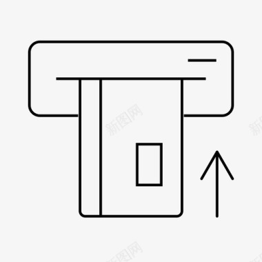 蓝牙耳机图标自动取款机美元金融图标图标