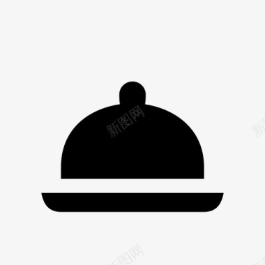 餐饮标志客房服务餐饮服务餐具图标图标